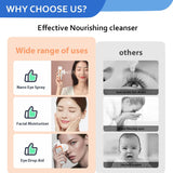 Heated Nano Mist | Eye and Face Humidifier | Face Steamer | Nano Steam Therapy for Dry and Tired Eyes | USB-C Charging, Office and Travel Portable