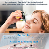 Eye Steamer for Dry Eyes Relief,Portable Electric Heated Steam Therapy Wand Machine with Moist Heat for Natural Tears Restore,Dry Eye Mist Sprayer