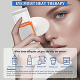 Heated Nano Mist | Eye and Face Humidifier | Face Steamer | Nano Steam Therapy for Dry and Tired Eyes | USB-C Charging, Office and Travel Portable