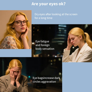 Eye Steamer for Dry Eye,Portable Warm Compress for Eyelid with 2 Levels Adjustable Steam，with Heated and Warm，Relieves Dry Eyes, Stye, and Puffiness