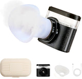 Eye Steamer for Dry Eyes Relief,Portable Electric Heated Steam Therapy Wand Machine with Moist Heat for Natural Tears Restore,Dry Eye Mist Sprayer